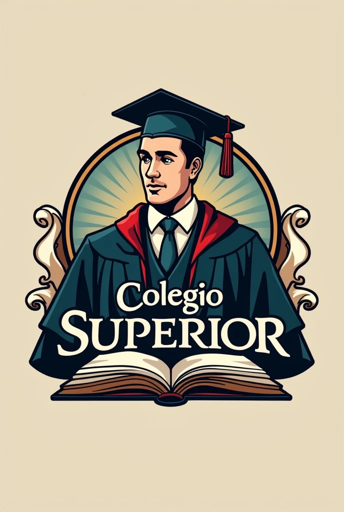 A logo for a school called Colegio Superior