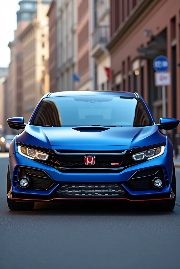 Honda Civic SI 2017 Matte Blue