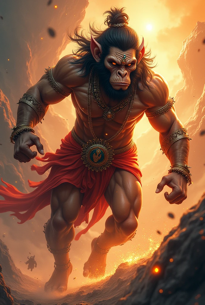 Dynamic hanuman ji image