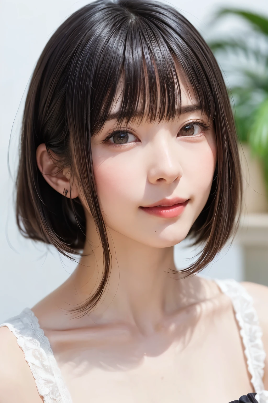 (software:1.8、masterpiece, Highest quality),1 person, alone, hyper Realistic, Realistic,Realistic, Looking at the audience, Light brown eyes:1.4,Brunette Short Bob Hair with highly detailed shiny hair, Brightly colored winter clothes, Lepangas:1.4), Outdoor, Mouth closed, Upper Body、big chest eye、eyelash、{Hugeな|big chest|Hugeなな|Mega} whole :2, chestの谷間:2、(((big chest eye、Short Bob Hair、Highlights from Students、Looking at the audience、She is very beautiful and cute、Show me your ears、Long neck、smile、Close your mouth and smile、Bangs and beautiful teeth)))、Ideal body type、(Nothing is drawn、A very beautiful pure white background:1.6)、美しいLong neck:1.4、(({Huge|big|Hugeな|Mega} chest, chestの谷間:2、Upper Bodyは服を着ていない:1.6))、(((Portraiture:2)))、Perfect Anatomy