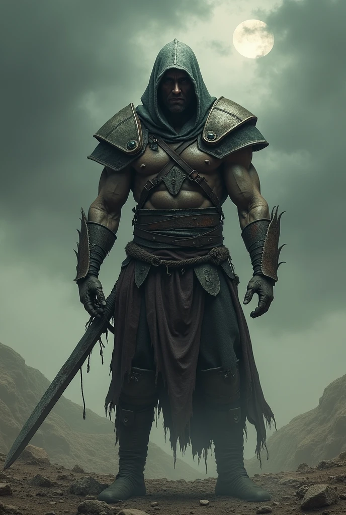 Male warrior whose soul is stolen