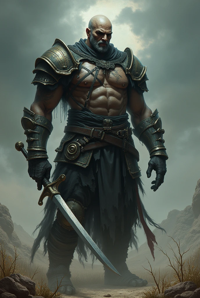 Male warrior whose soul is stolen
