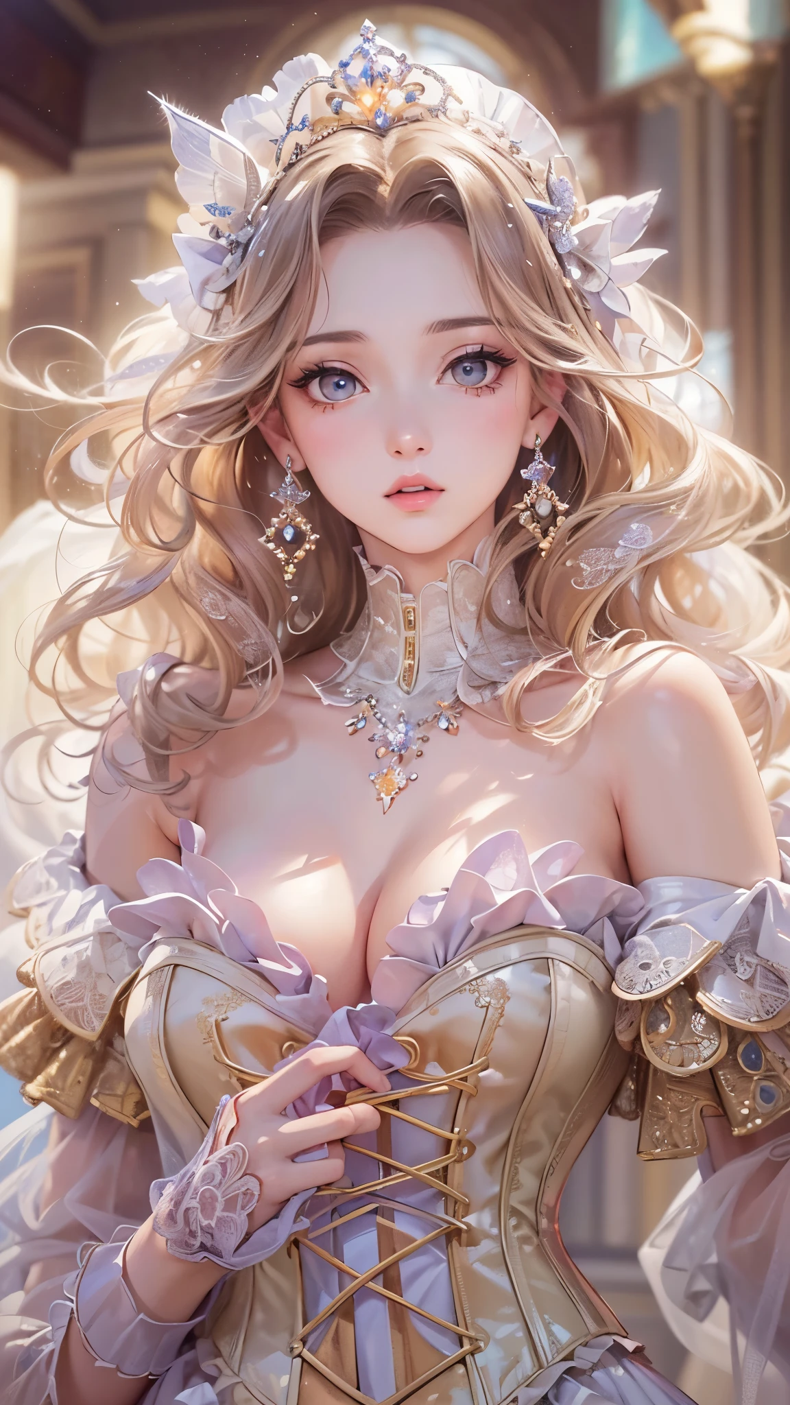 mature woman、sensual curves、huge breasts、thighs、bubble、お尻のmasterpiece, 最high quality, Super detailed, full body shot, mature woman, beautiful mature woman, nightgown and underwear, enchanting smile, thick lips, Chubby lips, blush, looking at the viewer, provocative expression, beautiful髪型, cleavage, Plump、curvy hips、attractive face、sexy lingerie 、an inviting gaze、Expression of emotions、Lewd underwear、(((erotic see-through lingerie set)))、Standing position、gorgeous accessories 、big breastsの女性, bare shoulders, golden hair, colored feather, metal ornaments, colored flowers, particle, light, (masterpiece, 最high quality, 最high quality, official art, beautiful and aesthetic:1.2), (1 girl:1.3), very detailed,(fractal art:1.1),(colorful:1.1)<(flowers:1.3),most detailed,(zentangle:1.2), (dynamic pose), (abstract background:1.3), (shiny skin), (lots of colors :1.4), ,(earrings:1.4), (feather:1.4),masterpiece, 最high quality, Super detailed, 30~40 years, full body shot, beautiful 、various hairstyles,gold headband,plump breasts,beautiful butt,greek clothing,Tulle covers the breasts,perfectly proportioned, detailed clothing details,marble,god statue,cinematic lighting, film grain, Fuji color, 8K, masterpiece, Super detailed, high detail, high quality, High resolution, 、(((erotic see-through lingerie set)))、gorgeous accessories、raise your butt, from below, (((NSFW:1.2)))、exposed chest、Openwork decoration,(((see through dress)))、(((anatomically correct body))) , 最high quality, Super detailed, (((Lewd underwear)))、raise your butt, from below, (NSFW: 1.4)、exposed chest、(((Healing face)))、Openwork decoration,(((R-18)))、Hakari、Whirlpool、thighs, big breasts, Are standing, cowboy shot, blush, 1 girl, (masterpiece:1.3), (High resolution), (8K), (very detailed), perfect face, Nice eyes and face, (((最high quality))), (Super detailed), detailed face and eyes, (alone), High resolution、beautiful目,(((sexy pose)))、(((big breasts)))、((beautiful eyes))、luxury、(((超High resolution)))、(((detailed description)))、(((Chubby system)))、(((anatomically well-organized system)))、beautiful長いまつ毛