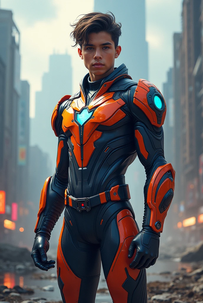 man ager new super hero rad color armour