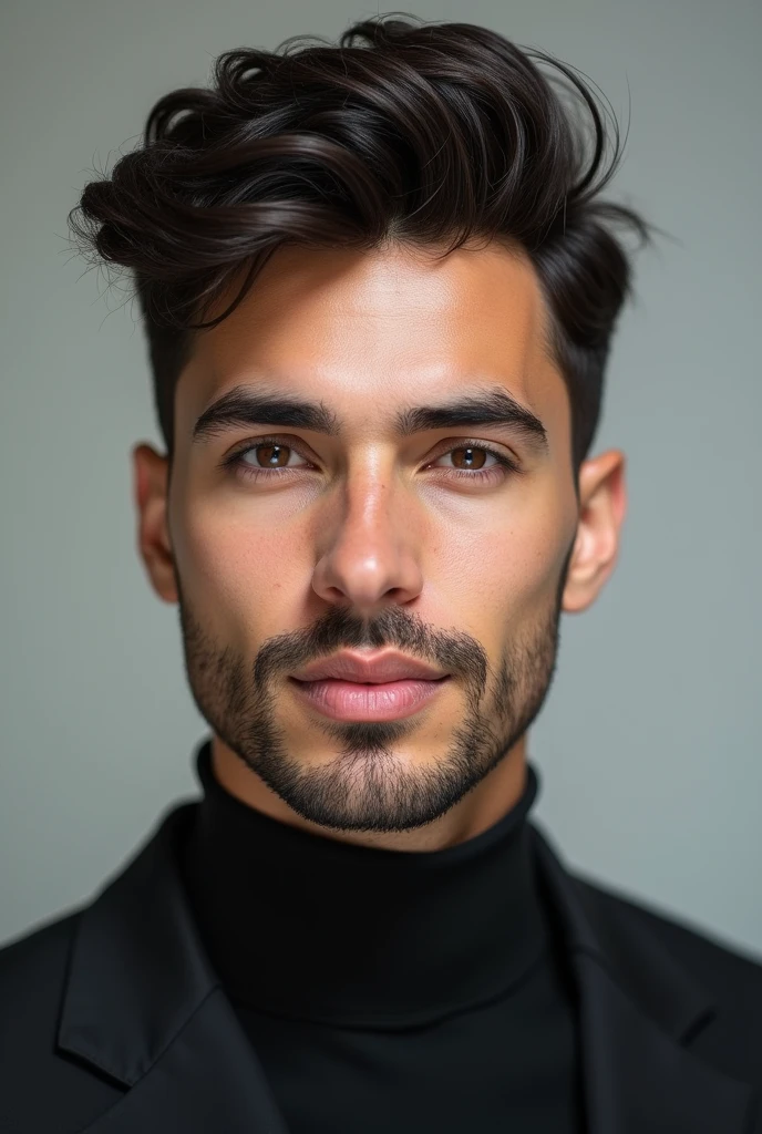 Profile photo for a page on Tik Tok about Pablo Marçal's haircuts