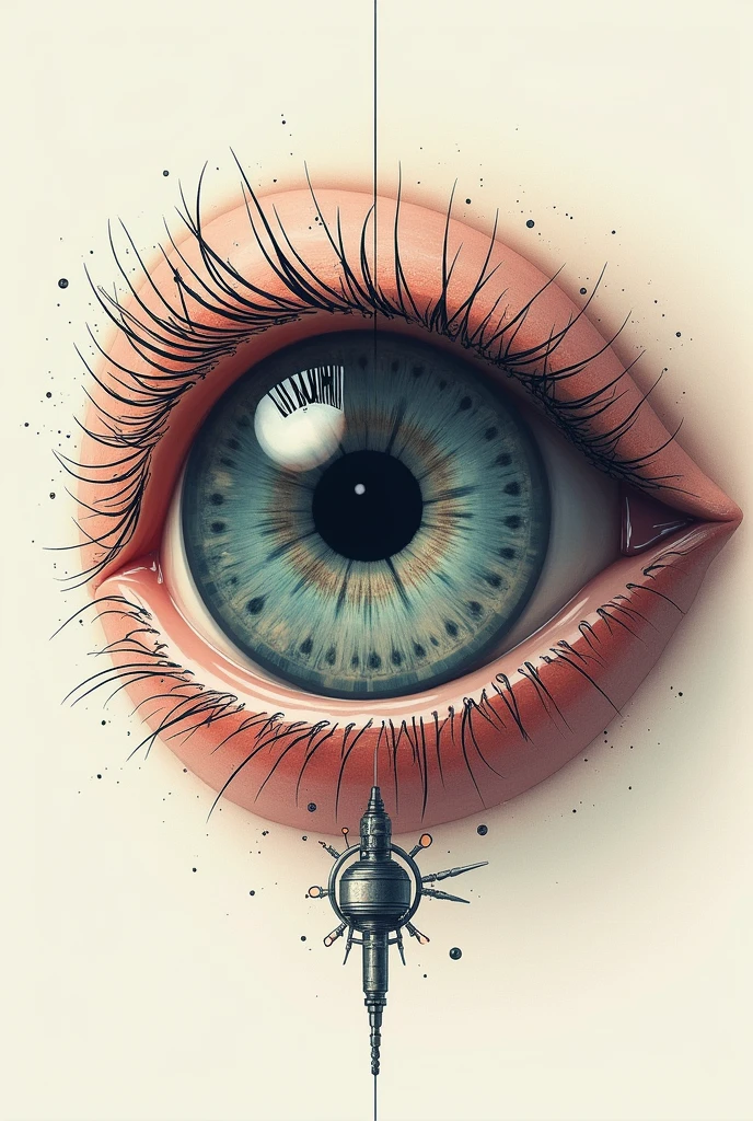 An eye has about 2 million moving parts, which help process light into images.