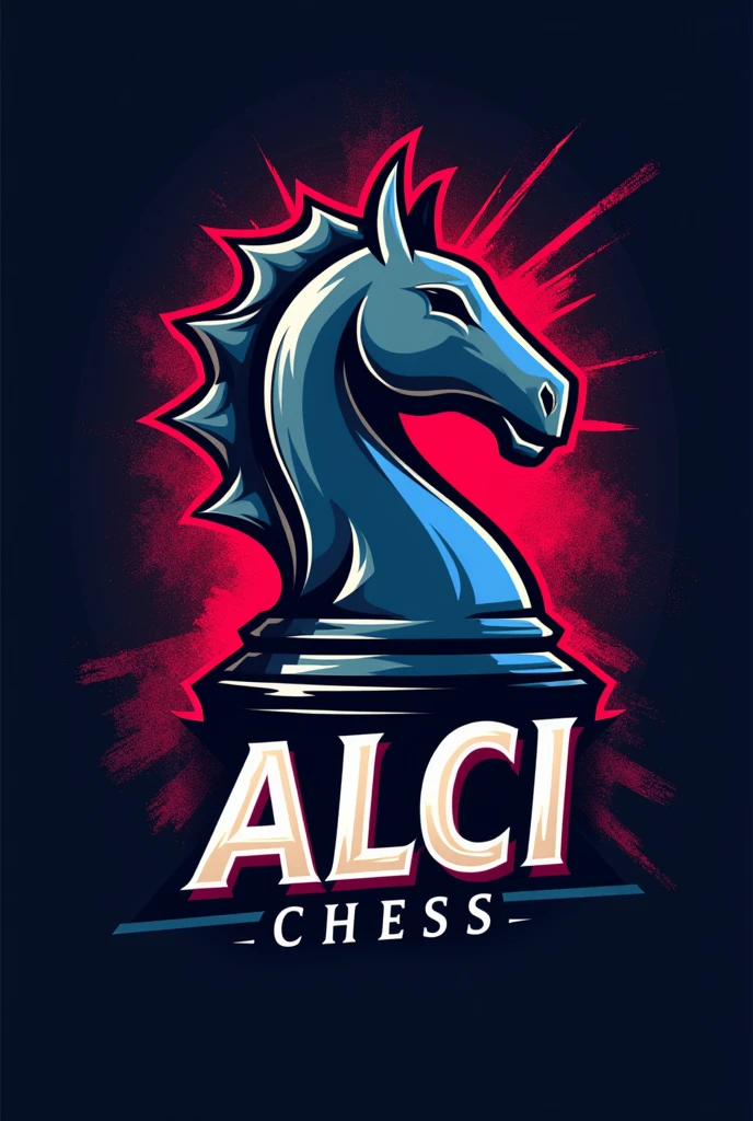 ALCi chess logo in jersey