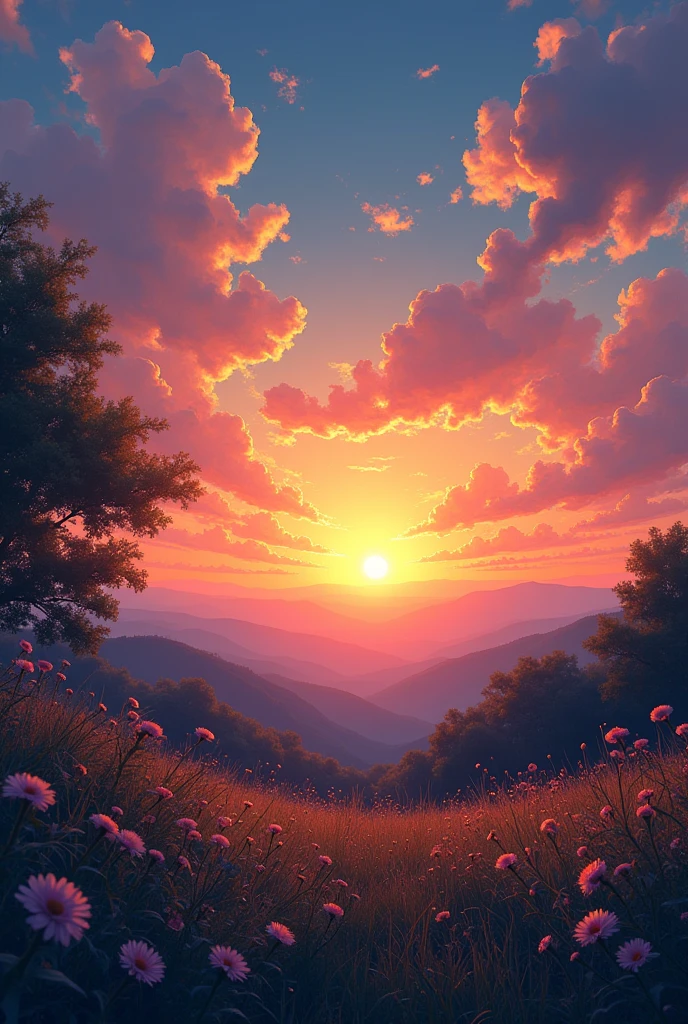 The colours on the horizon are mixed:
gold, pink and blue.
Sun, like a tired traveler,
Descends into the arms of the night.
Leaves whisper goodbye to the wind,
The flowers bowed their heads.
And at that moment, when the light goes out,
Summer leaves its mark on hearts.