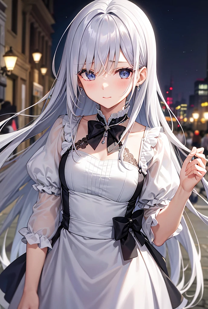 Silver Hair、Teardrop、ephemeral、Handsome