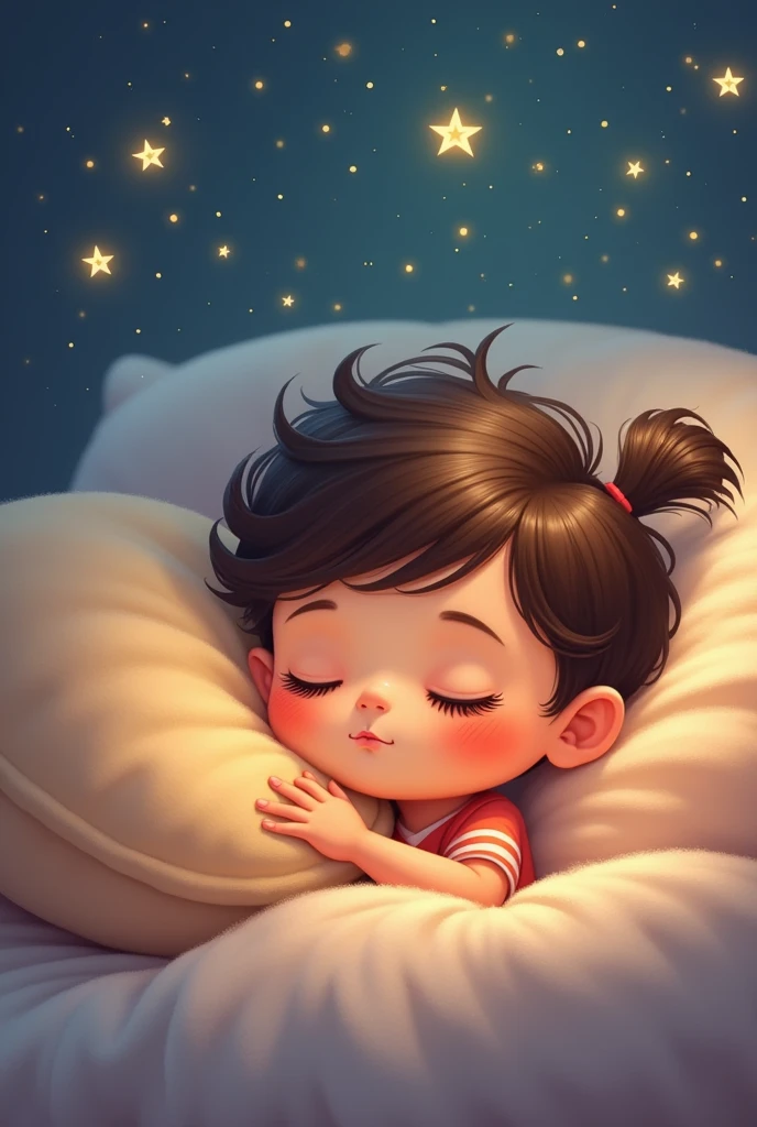 Cartoon of a dreaming