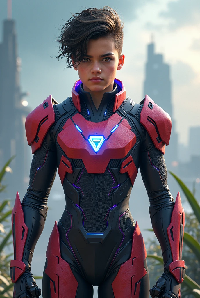 man ager new super hero rad color armour