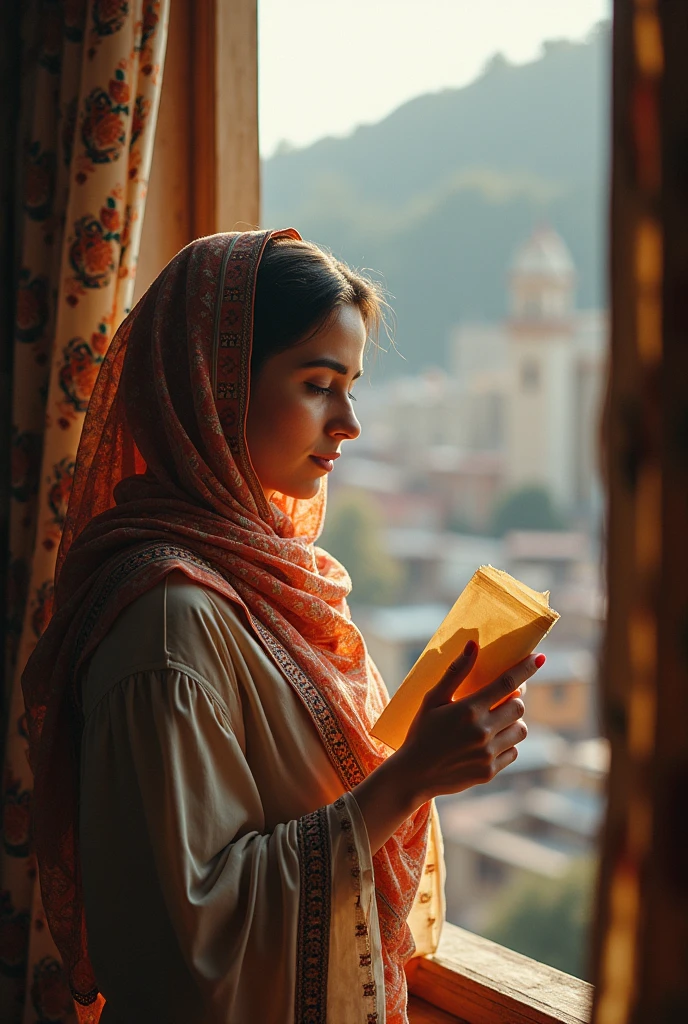 A girl living in Iraq and her husband is an expatriate in Austria