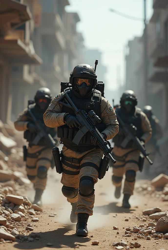 Make me a Mobile Task Force Unit in Combat