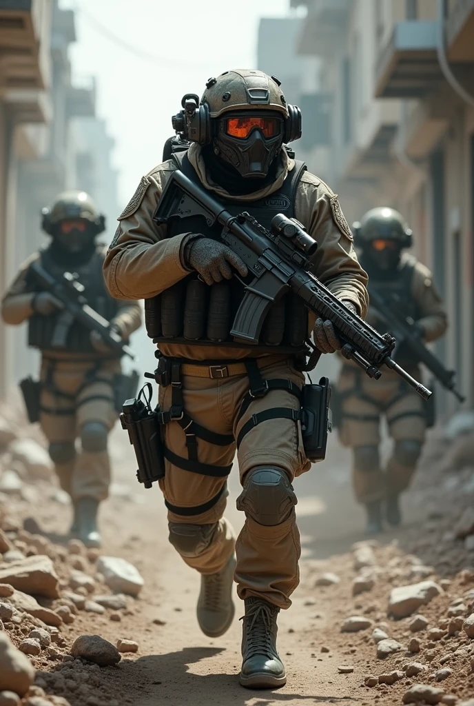 Make me a Mobile Task Force Unit in Combat