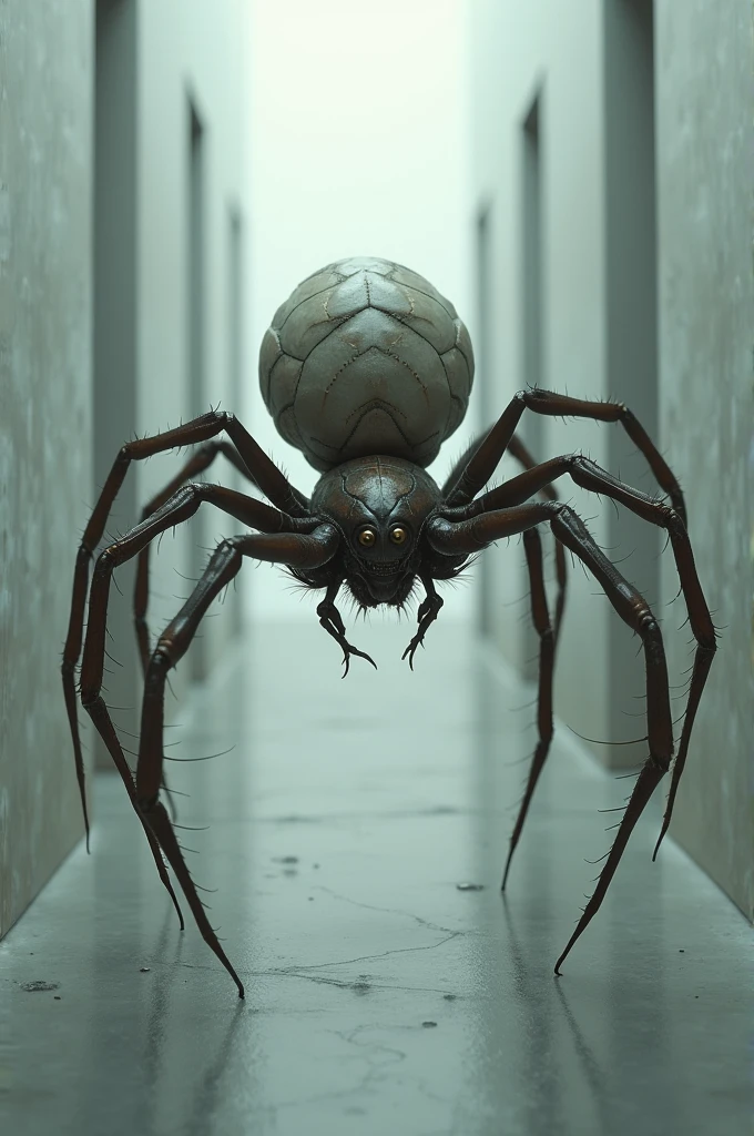 A spider with no legs