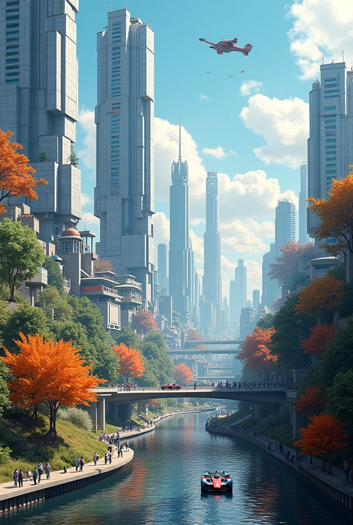 la ville de le Mans en 2050