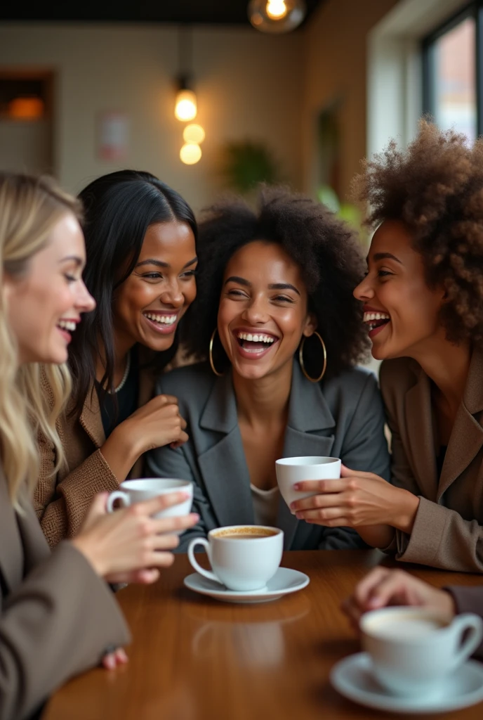 Girls with coffee video