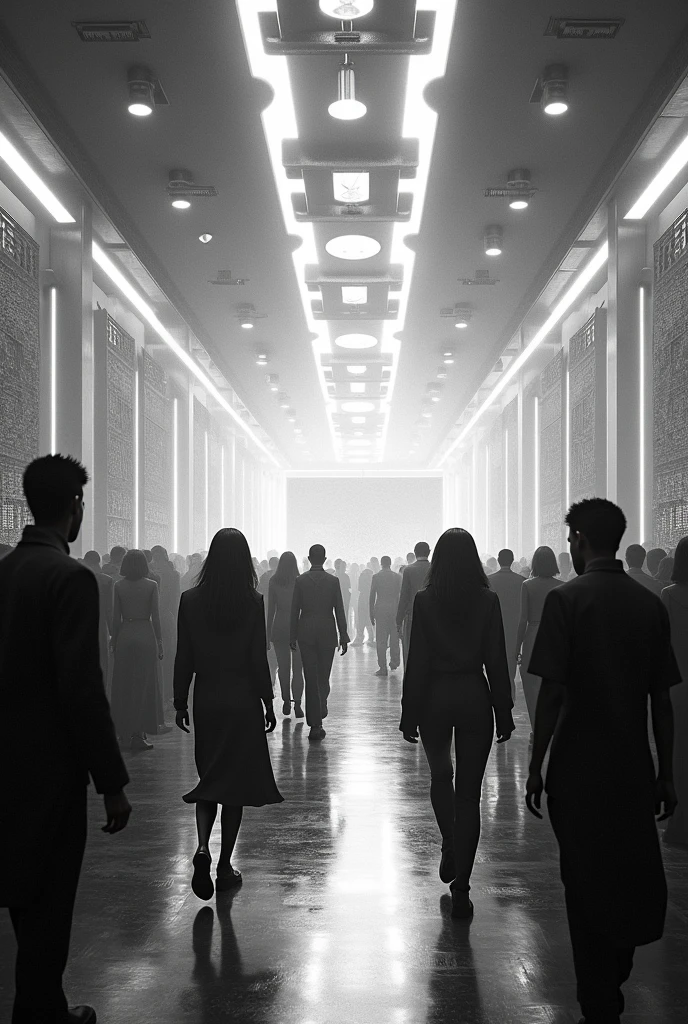 Make a new 2025 edition of the black and white festival based on the design of the last 3
