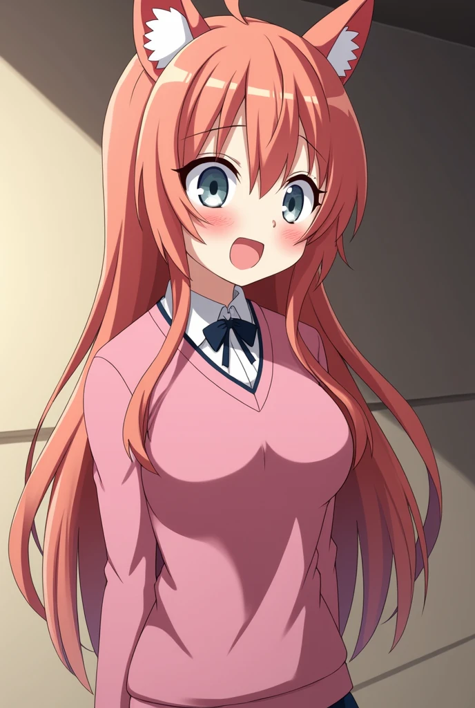 Anime girl having an orgasm