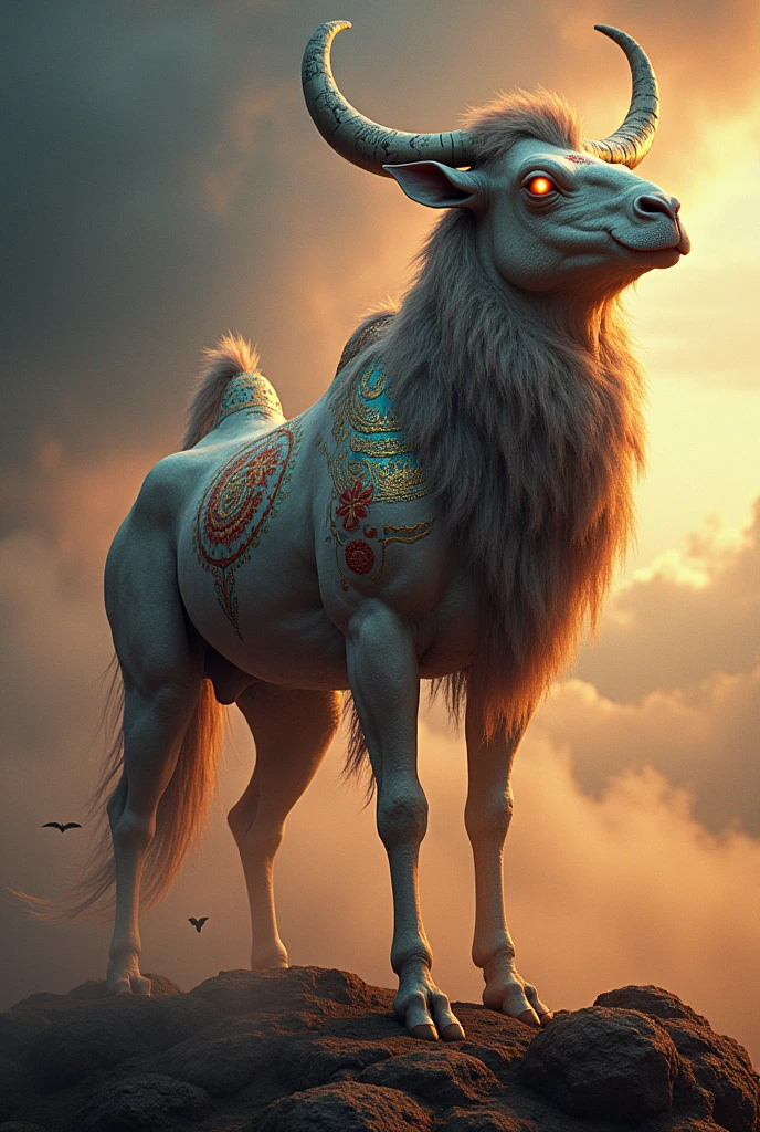 generate Dabba animal described in Quran which will come during Armageddon