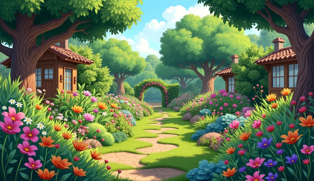 Un jardin dynamique