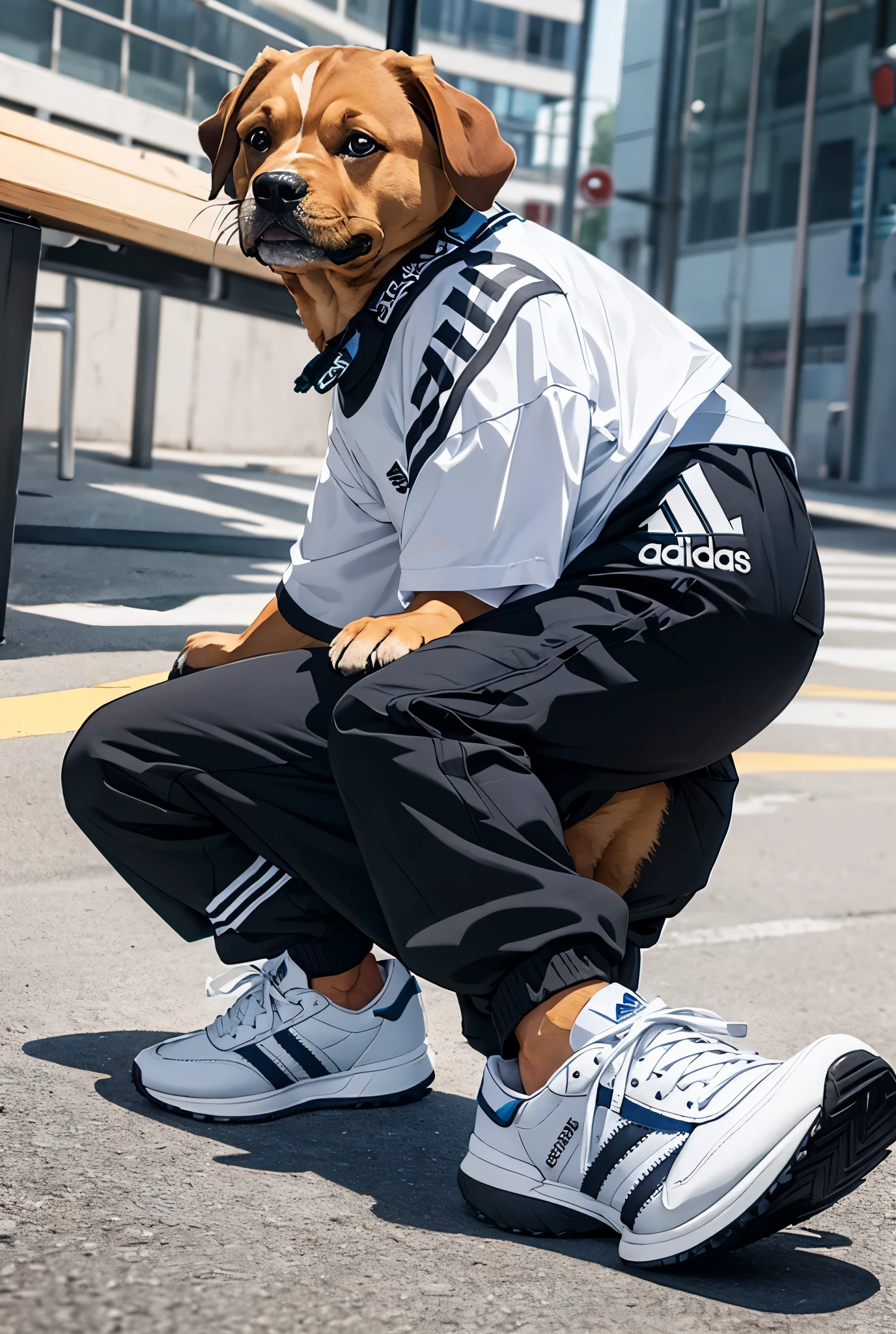 adidas dog