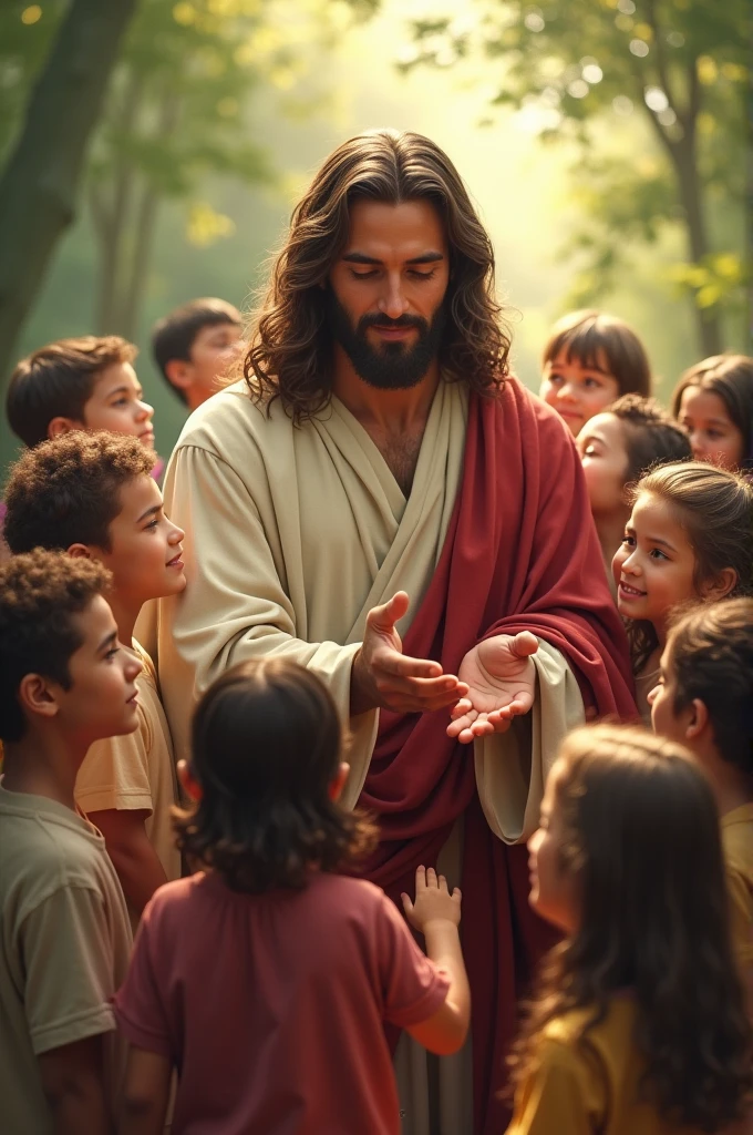 Jesus with children