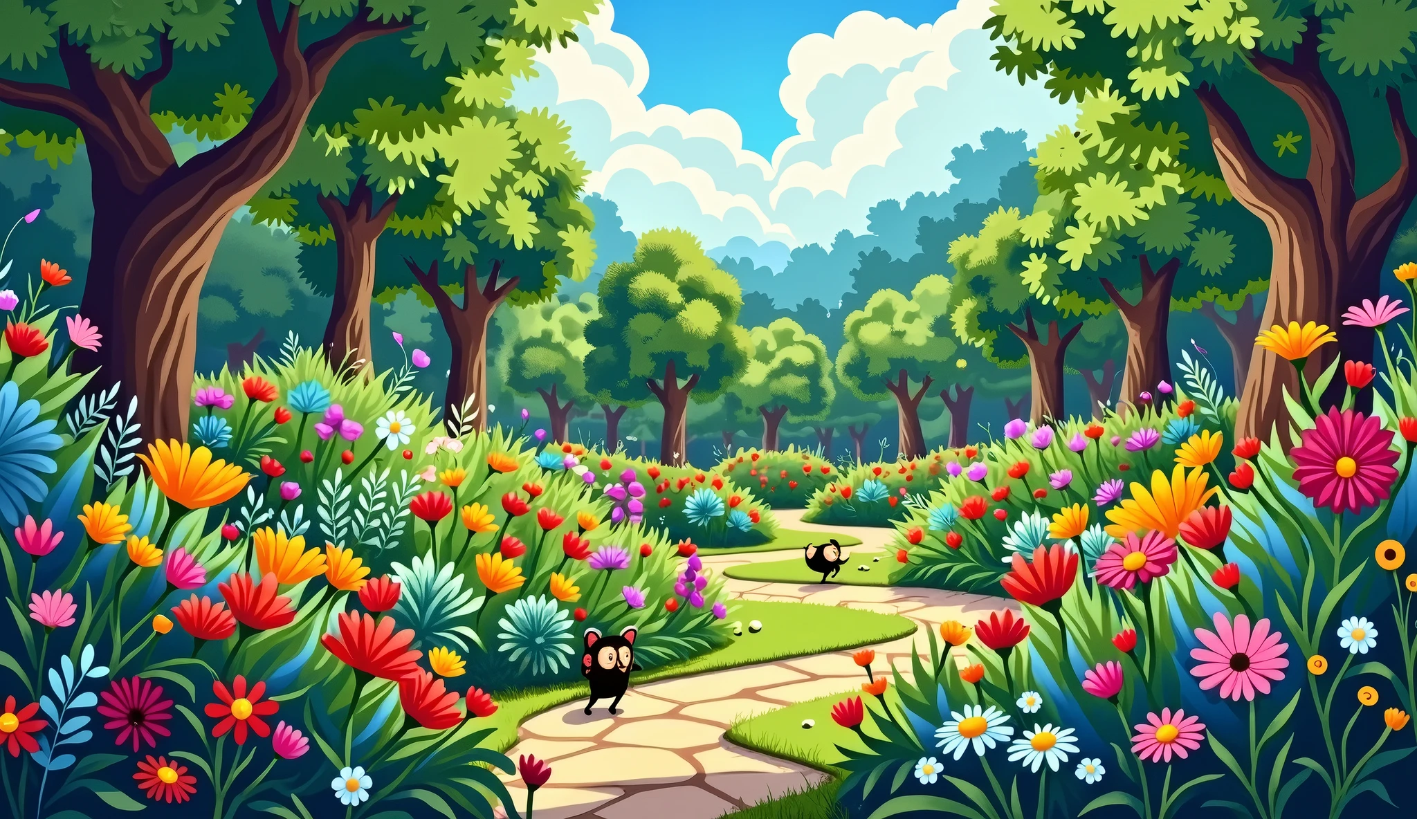 Un jardin dynamique