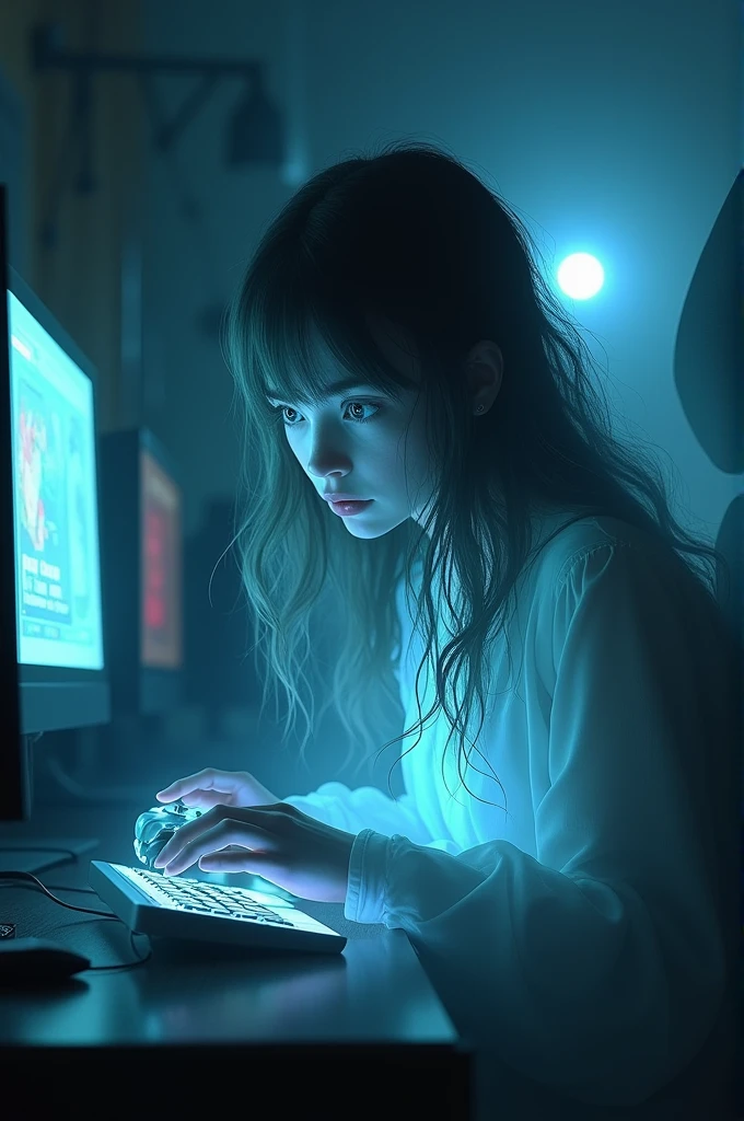 Ghost girl Gamer 