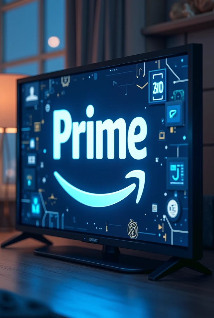 3d tv with prime logo