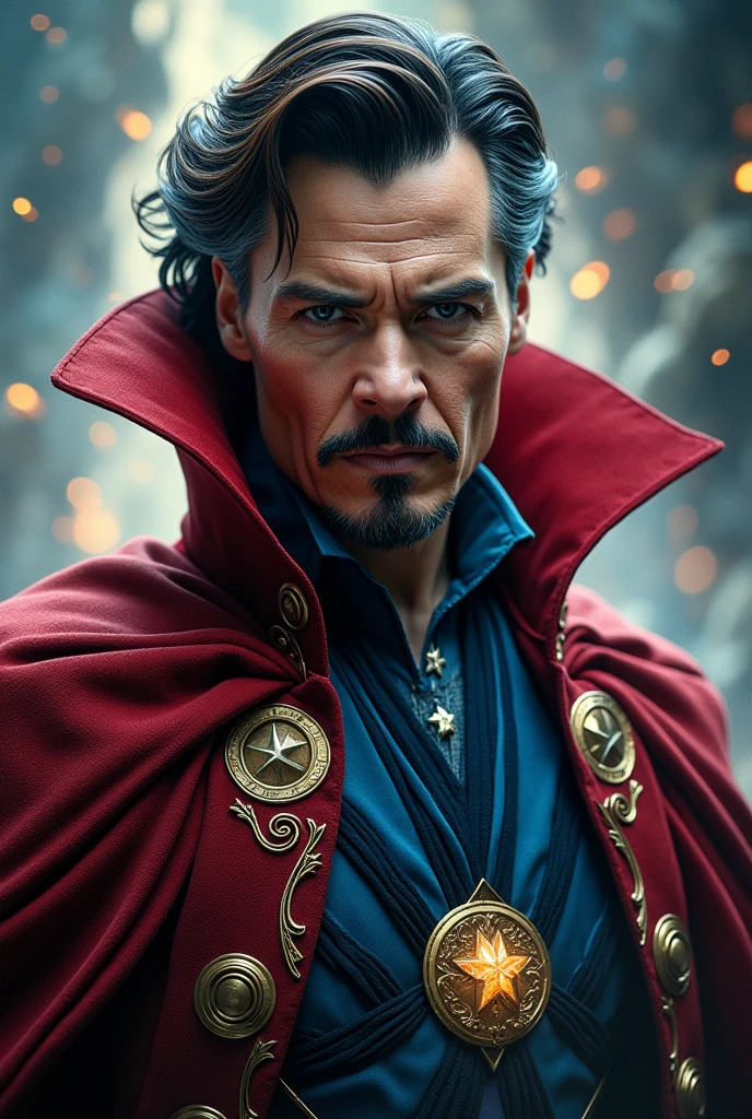 Johnny depp as docter strange