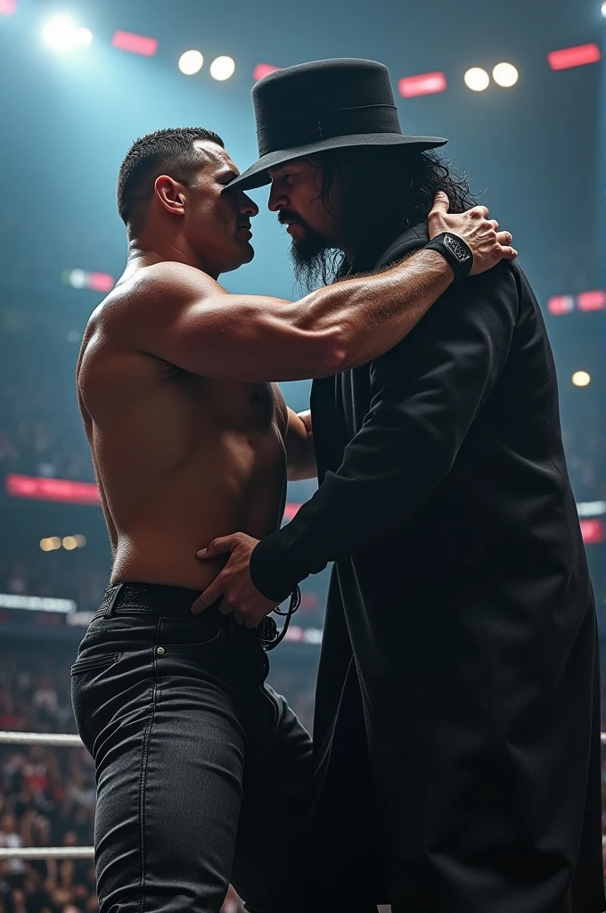 John cena fight with undertaker