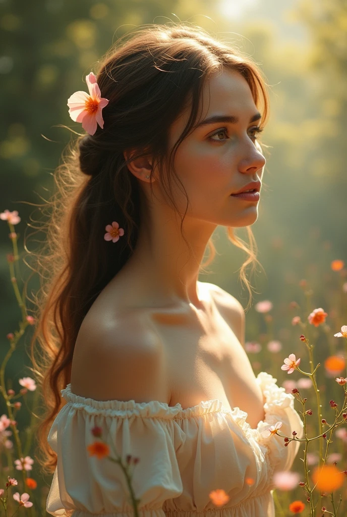 She realized that some of her desires were too powerful to run away from... So she made peace with pleasures and went to be happy...