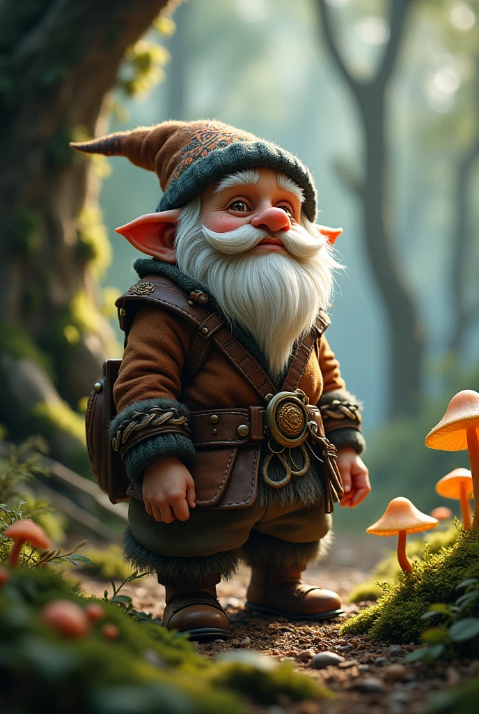 Mysterious cute little dwarf