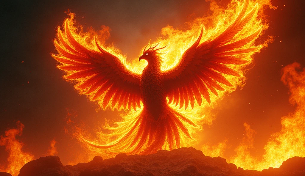 a close-up of a logo for a company called Asgard in Flames, flames everywhere, phoenix flames, big flames, calls everywhere, fire and flame, huge flame fantasy plant, big flames, Chamas no fundo, game logo, flame skin, Flame, flame and fire, Disgaea, flames in the background, red flames, multiple flames