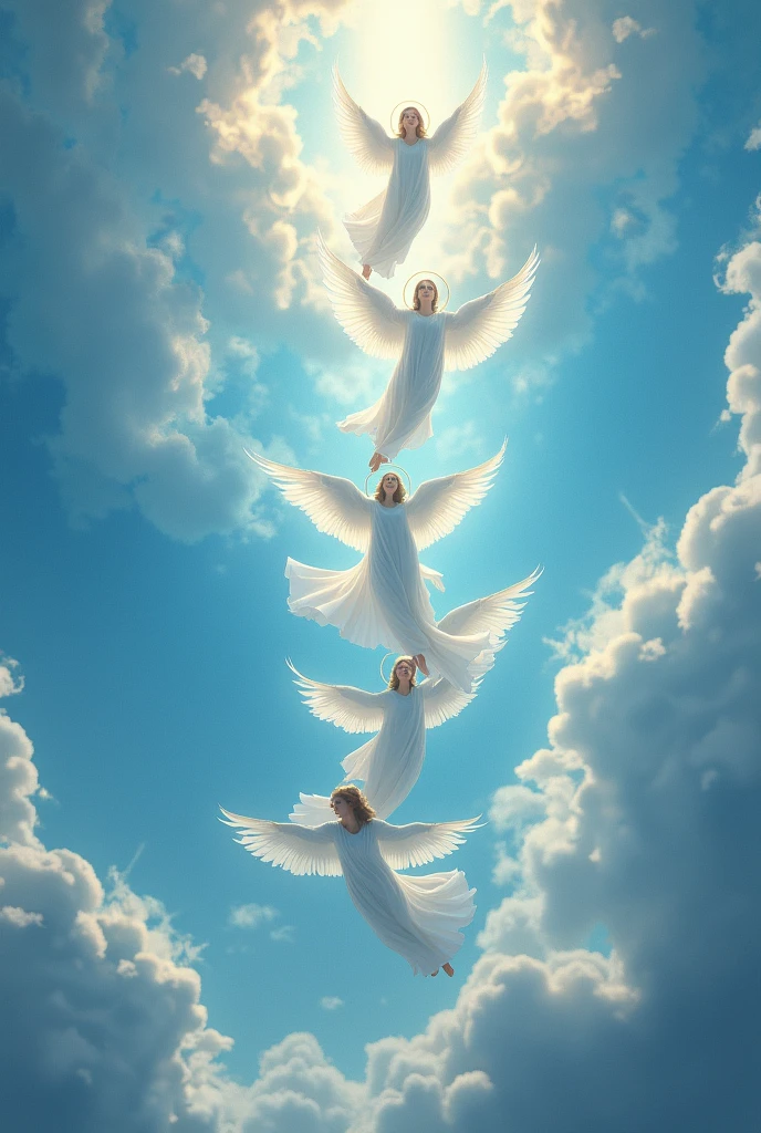 angels falling from the sky