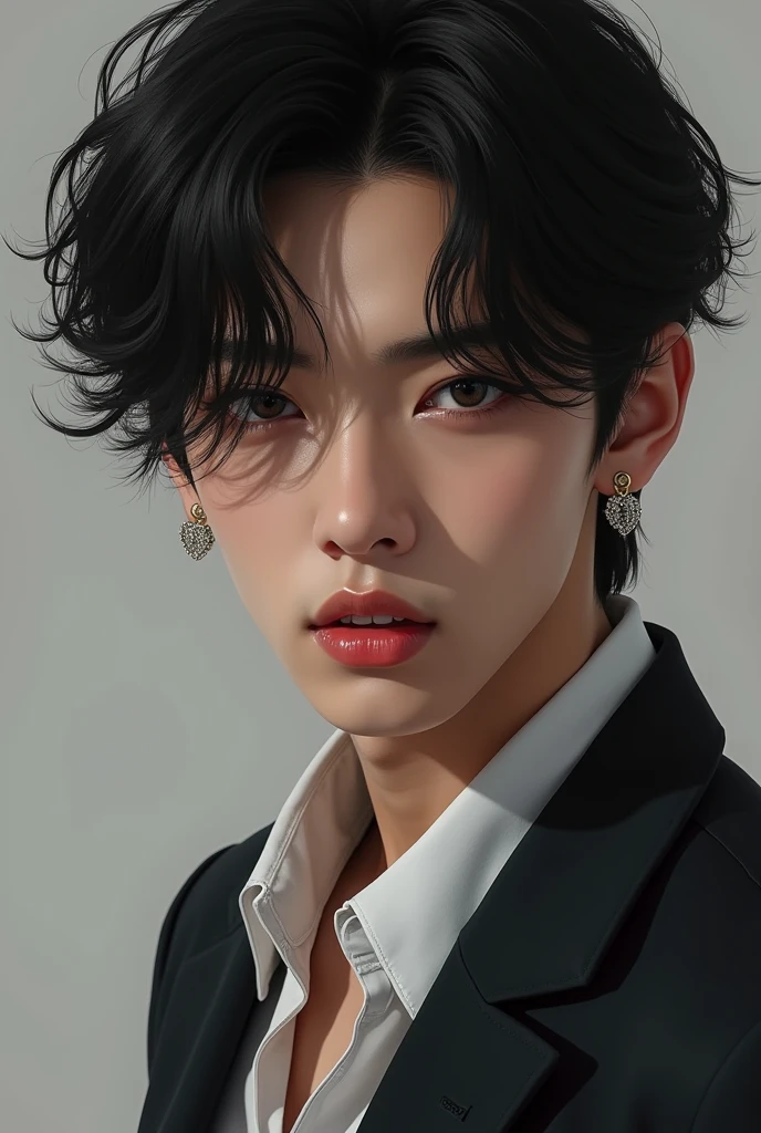Kim taehyung realistic, pogi, matangkad, maputi, singkit, heartthrob, cold person,angry face