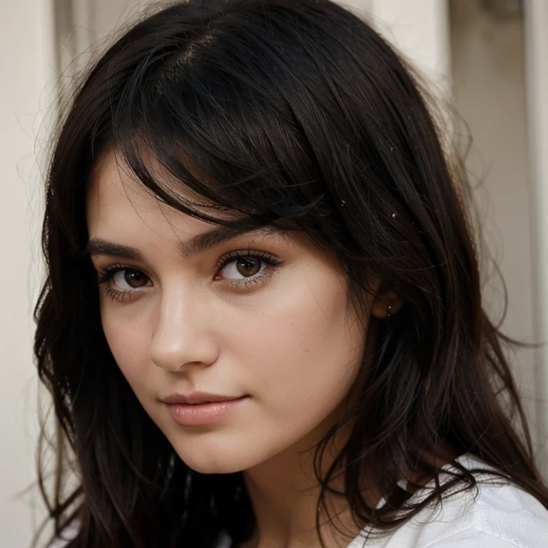 Black Haired Brunette Girl