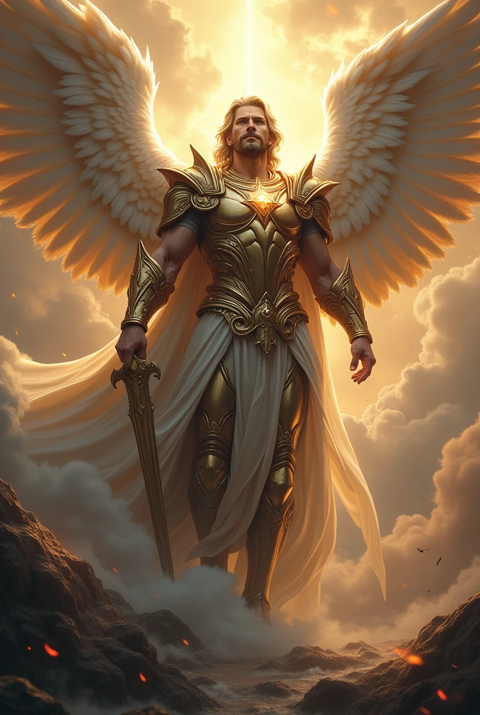 Make an image of Saint Michael the Archangel 

