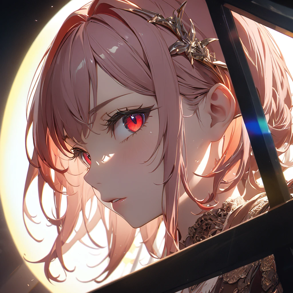 最high quality, wonderful_delicate, wonderful delicate eyes, Super detailed, beautiful, 8k , One girl, Red eyes, evil, Facial Contour,(Absurd, High resolution, Super detailed), masterpiece, The perfect solution, wonderfulディテール, Super Detailed, Cinema Lighting, Ray Tracing, Depth of written boundary, Cinema Lighting, Ray Tracing, 超High resolution, Attention to detail, 最high quality, High resolution, high quality, Awards, Super Detail, masterpiece, 8k, 超High resolution, Attention to detail, 最high quality, High resolution, high quality, Awards, Super Detail, masterpiece, 8k, Digital Art, Anime Coloring