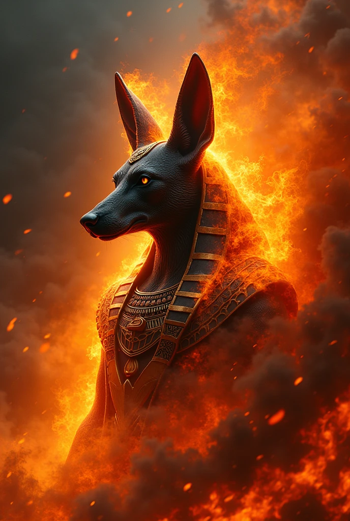 ((best qualityer)), ((work of art)), (detailded), epic image 1  on fire , estilo dragao. The angel must have an image of the bust,  because it will be used for the brand logo