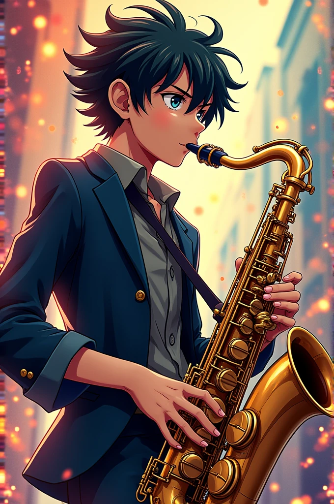 Saxy anime
