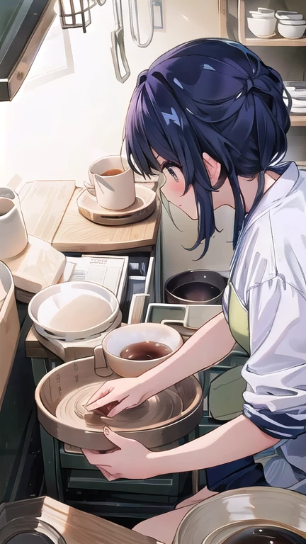 (Ceramics), girl