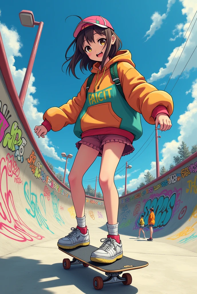 Marin Kitagawa in skatepark trend