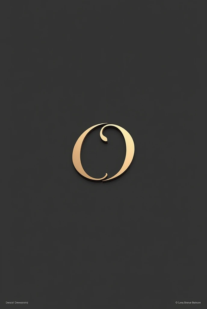 An elegant logo for a brand of accessories and crafts called 0 is 3