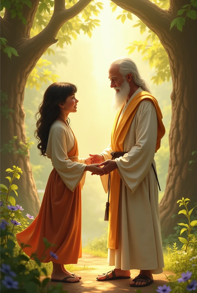 ۔Prompt 8: The moral of the story is that kindness and humility are always rewarded.