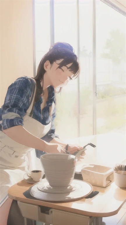 (Ceramics), girl