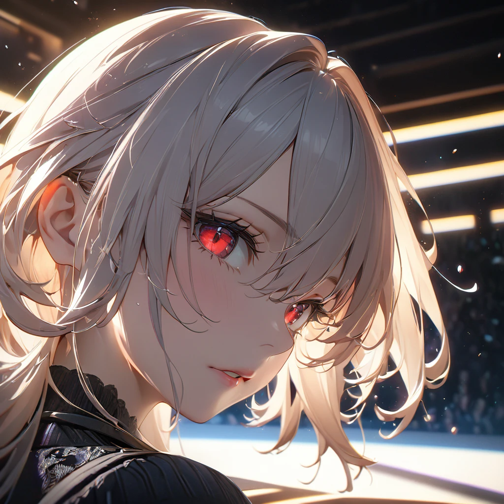 最high quality, wonderful_delicate, wonderful delicate eyes, Super detailed, beautiful, 8k , One girl, Red eyes, evil, Facial Contour,(Absurd, High resolution, Super detailed), masterpiece, The perfect solution, wonderfulディテール, Super Detailed, Cinema Lighting, Ray Tracing, Depth of written boundary, Cinema Lighting, Ray Tracing, 超High resolution, Attention to detail, 最high quality, High resolution, high quality, Awards, Super Detail, masterpiece, 8k, 超High resolution, Attention to detail, 最high quality, High resolution, high quality, Awards, Super Detail, masterpiece, 8k, Digital Art, Anime Coloring