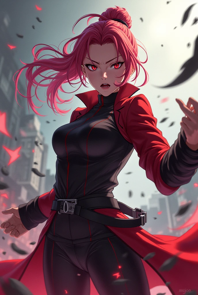 Hot maki zenin from jujutsu kaisen anime