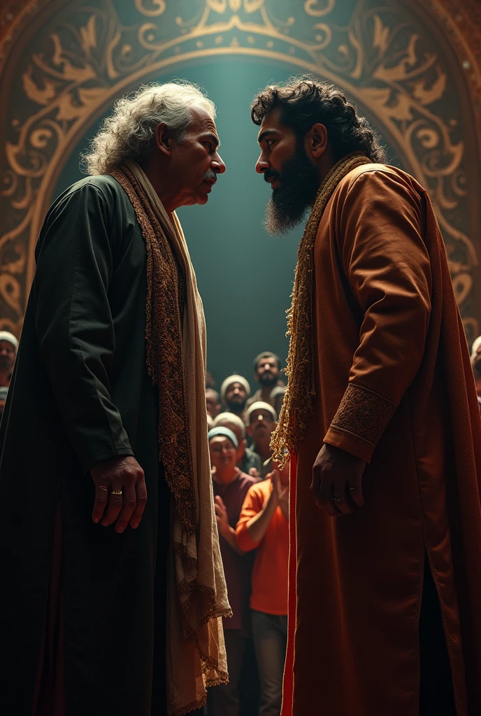 Chanay fateh ali khan fight with nadeem sarwar